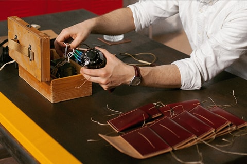Master class on diy business card case - september 17 at VDNKH