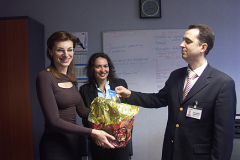 PRIZE DRAWING BY COSMOS HOTEL On the 22-th January there was prize drawing hold by Cosmos ...